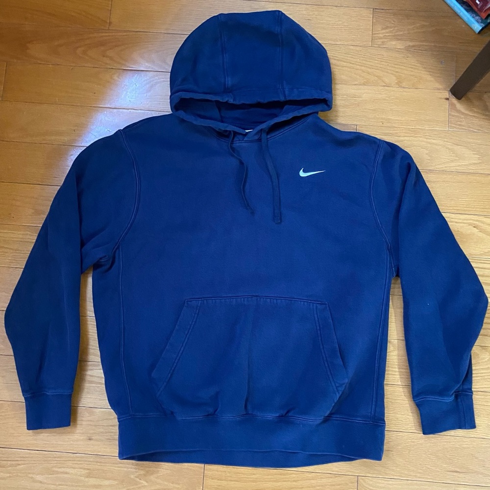 Men’s Nike Hoodie. Size Large. Navy Blue.